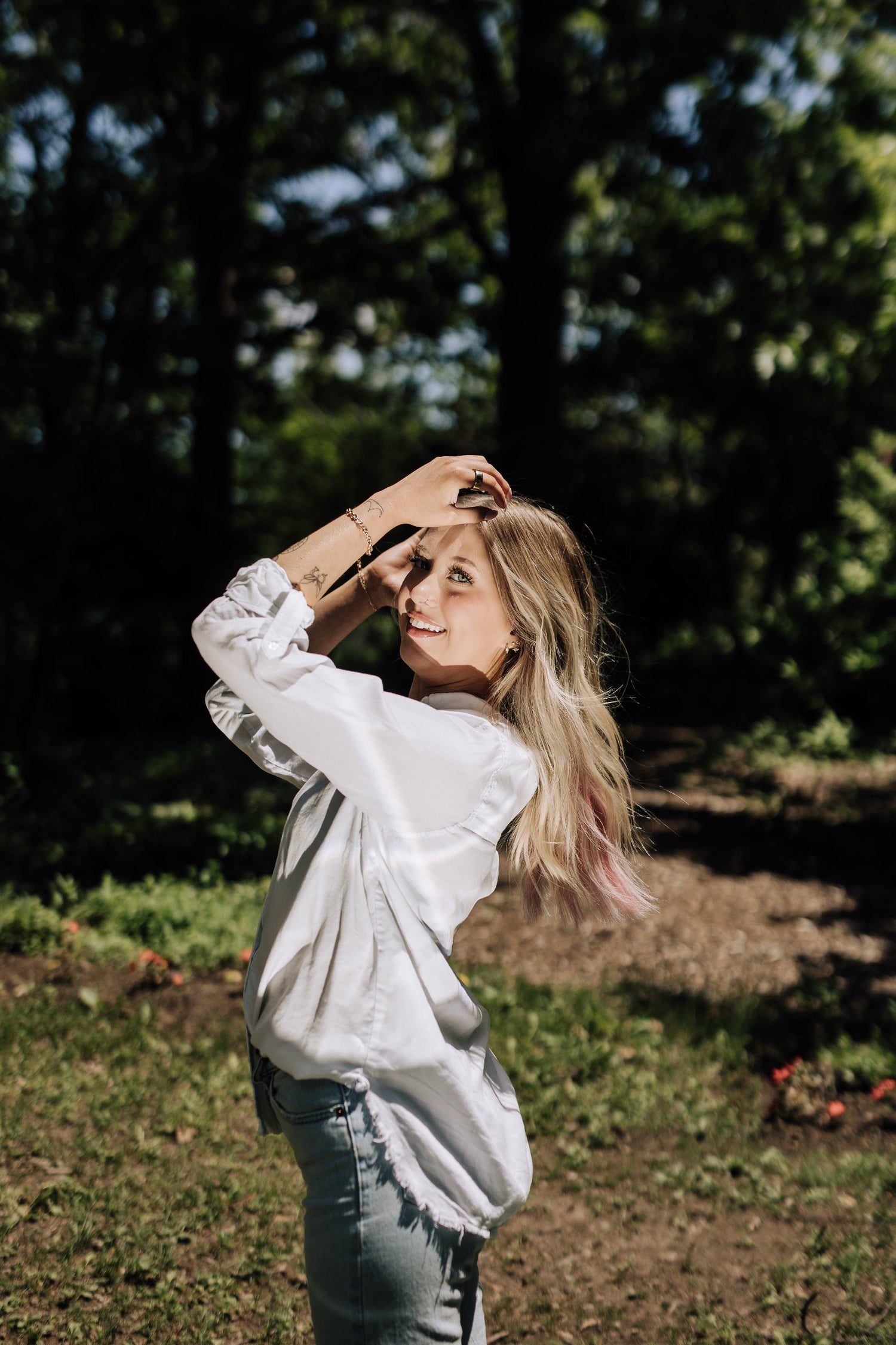 Hand-Tied Hair Extensions